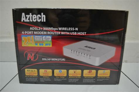 aztech 4 port adsl2+ wireless n modem router kurulumu